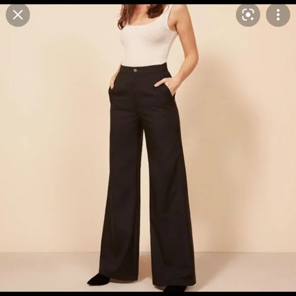 Reformation Boy Trousers, Size 0 - Picture 1 of 9